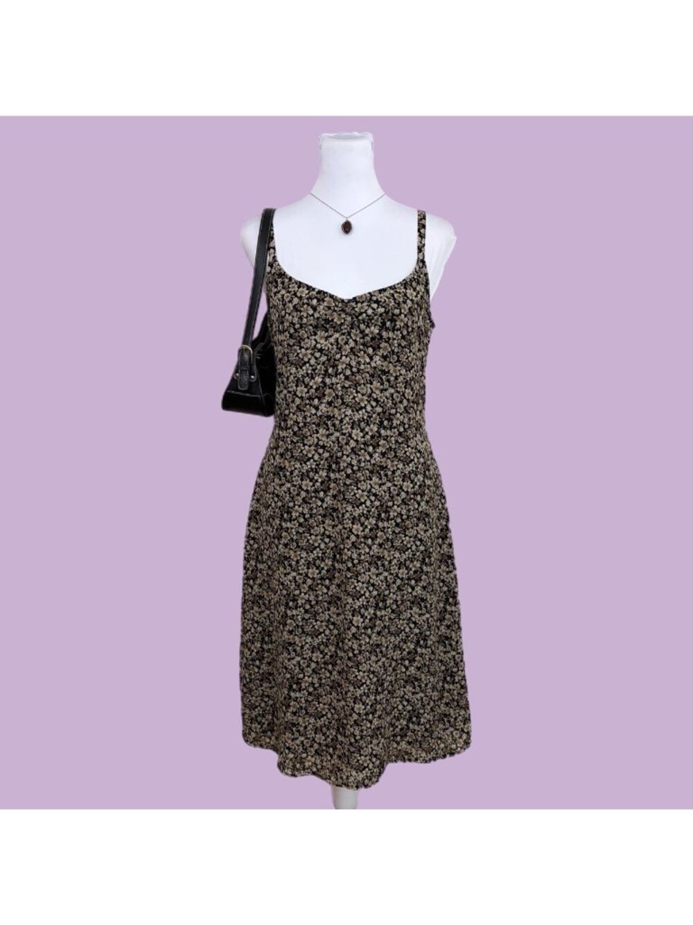 y2k ditsy floral whimsygoth dress